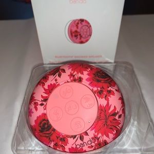 Pink Floral Ban.do Bluetooth Shower Speaker
